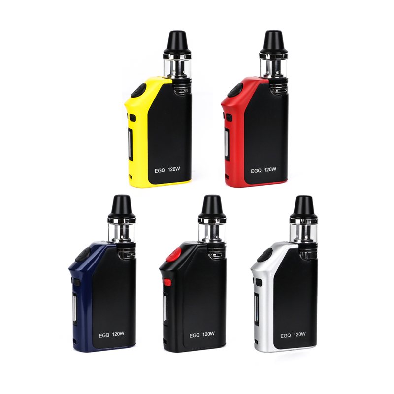 Nueva vape 120w, alta potencia, LED muestra el mejor precio del paquete vape.