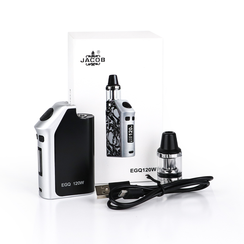 Único 120W Vape Box Mod System Sabores de cigarrillos electrónicos